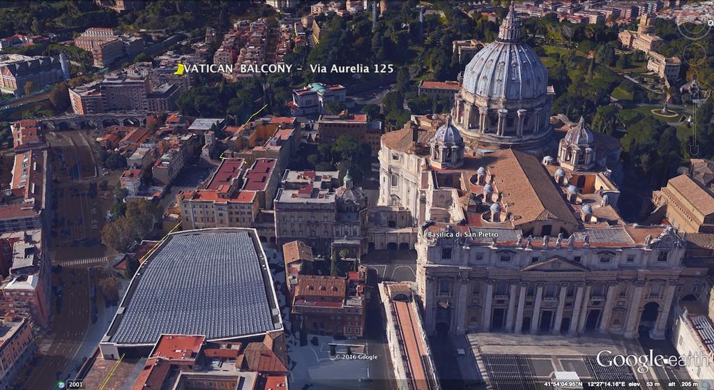 Vatican Balcony Рим Экстерьер фото